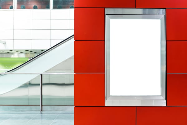 Blank billboard